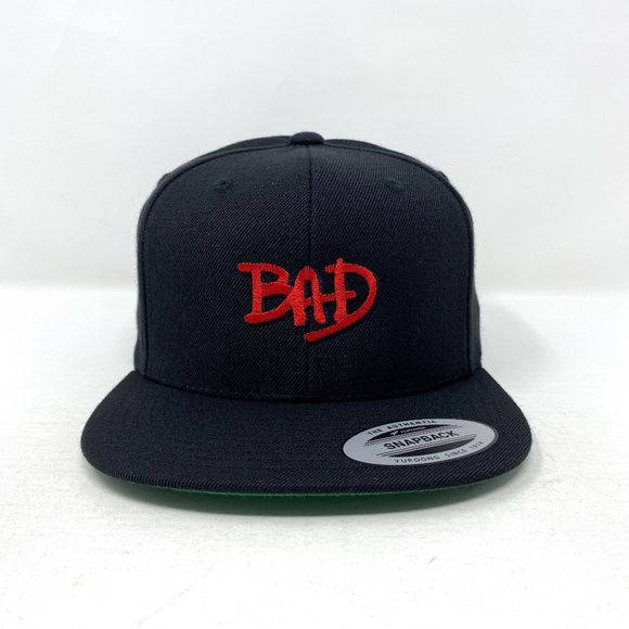 Unbranded Accessories - Who's Bad? 80's Snapback Hat Cap